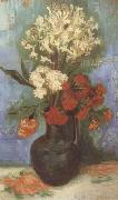 Vase with Carnations and Othe Flowers (nn04) Vincent Van Gogh